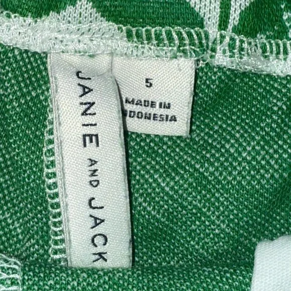 JANIE + JACK 2 piece printed outfit - Picture 4 of 5